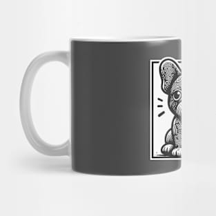 French Bulldog Art Mug